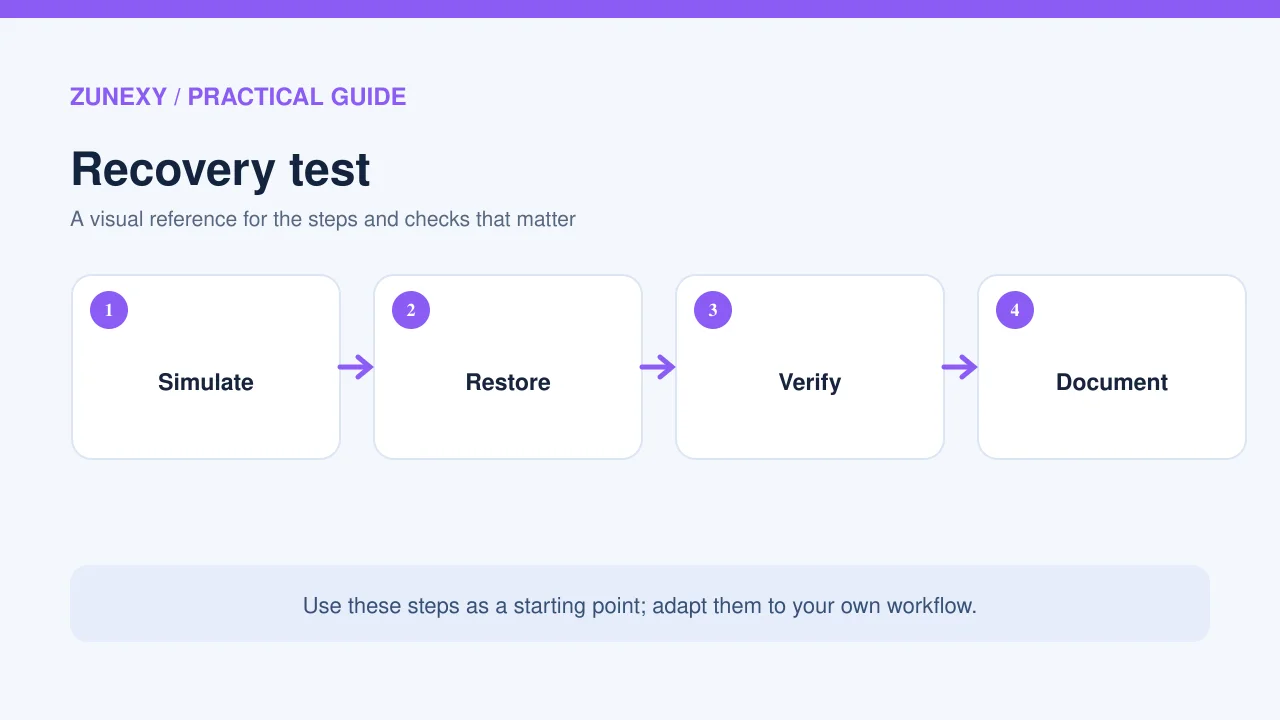 Visual guide 3 for Cloud Disaster Recovery for AI Applications: A Practical 2026 Plan