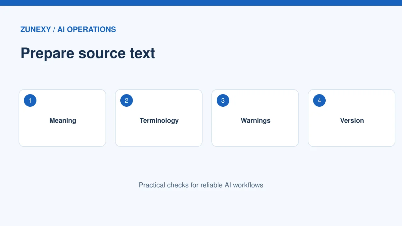 Multilingual AI translation quality check visual 1