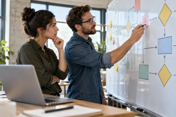 Process mining workflow bottleneck visual featured